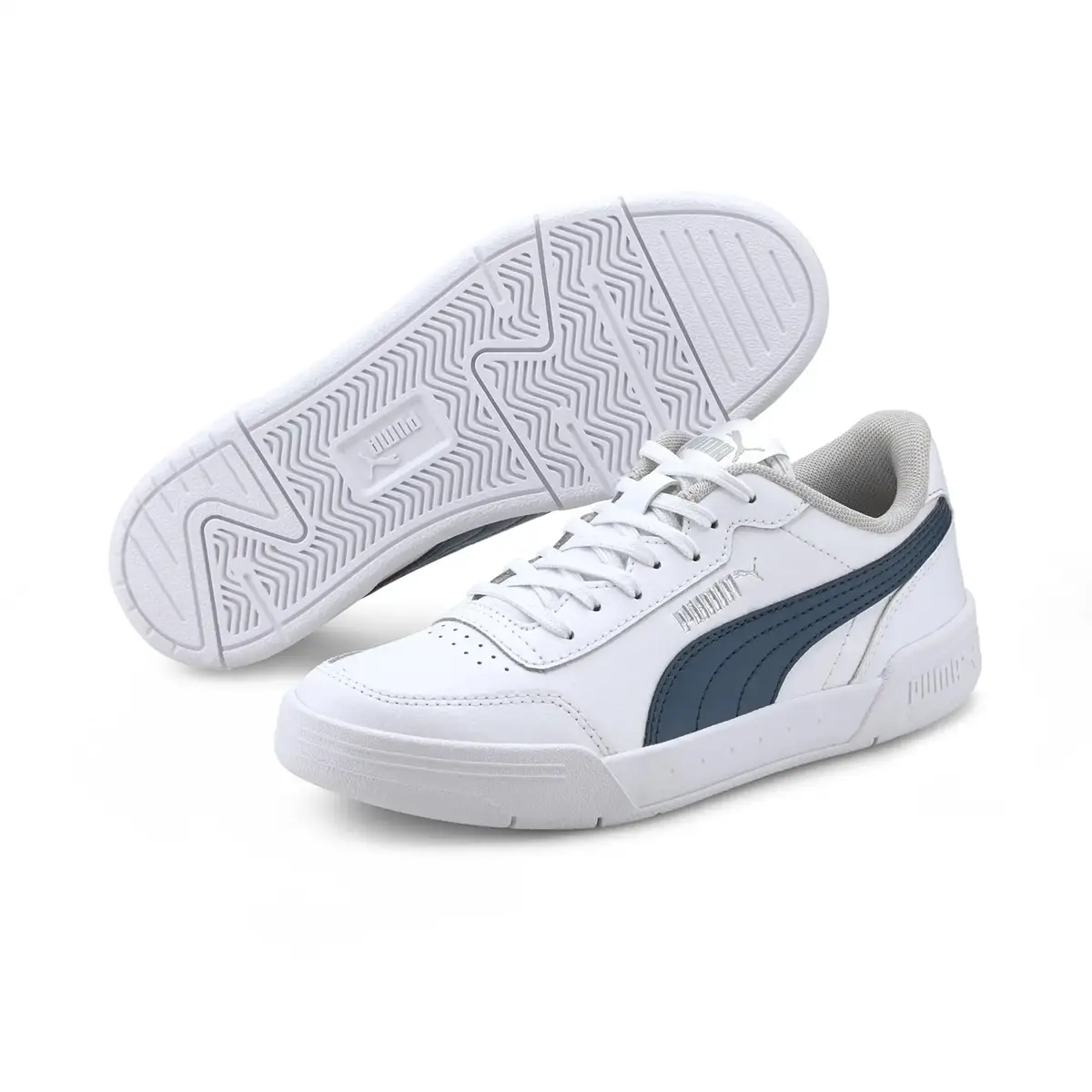 Puma Caracal Jr Beyaz Unisex Günlük Spor Ayakkabı