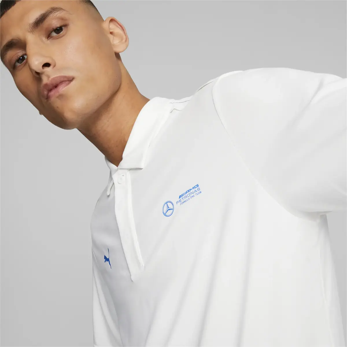 Puma Mapf1 Cloudspun Polo Puma White Beyaz Erkek T-shirt