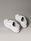 Calvin Klein BASKET CUPSOLE LACEUP LTH MIX Krem Kadın Sneaker