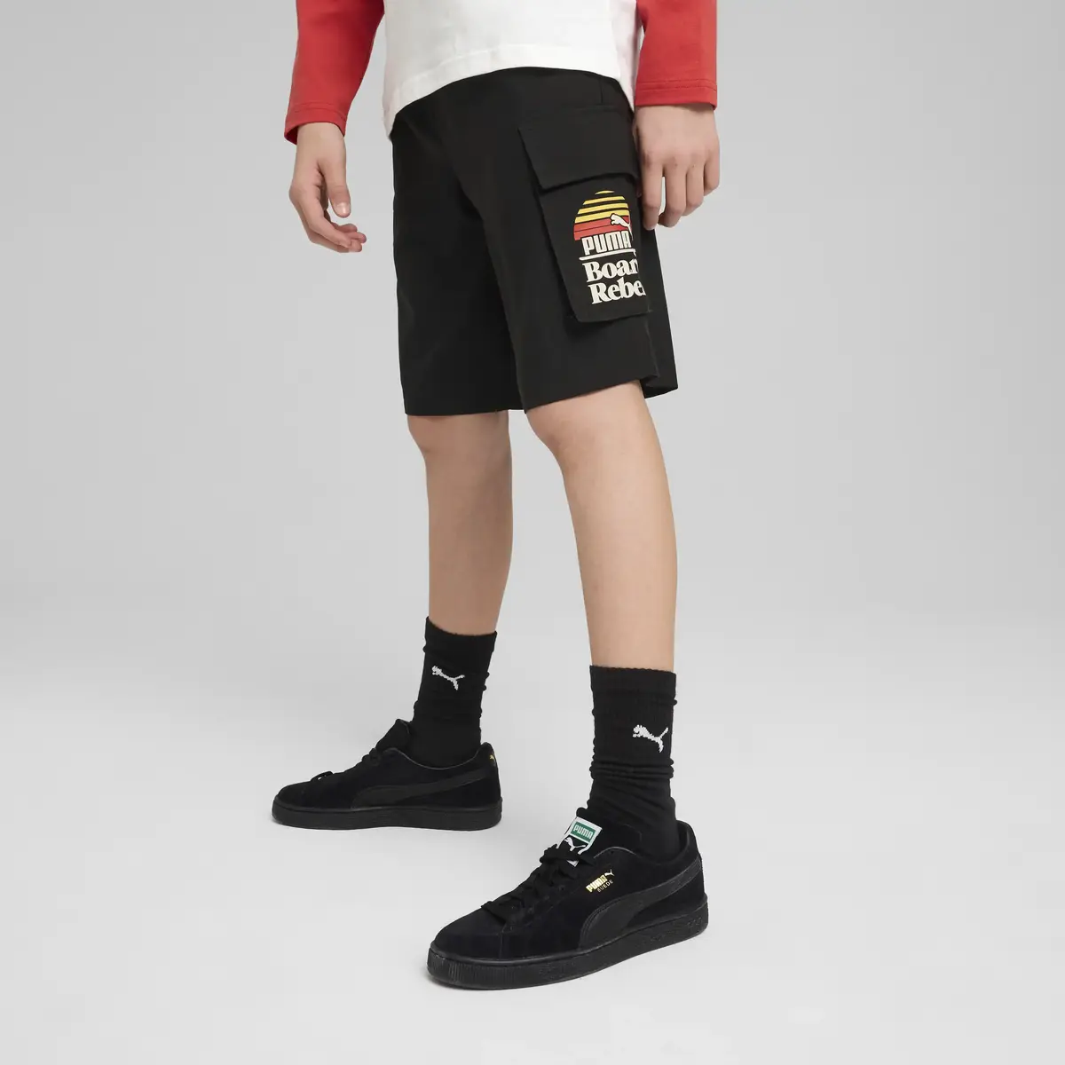 Puma MID90S Cargo Chino Short Siyah Erkek Şort