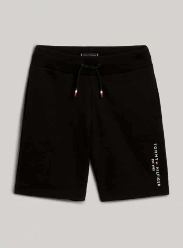 Tommy Hilfiger ESSENTIAL SWEATSHORT, BDS Siyah Çocuk Şort