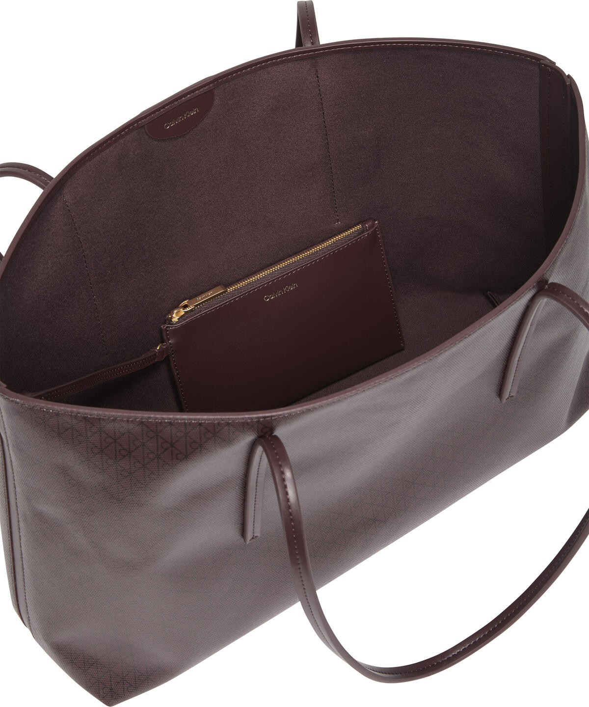 Calvin Klein EMBLEM AOP TOTE W/ POUCH Kırmızı Kadın El Çantası Calvin Klein EMBLEM AOP TOTE W/ POUCH Kırmızı Kadın El Çantası