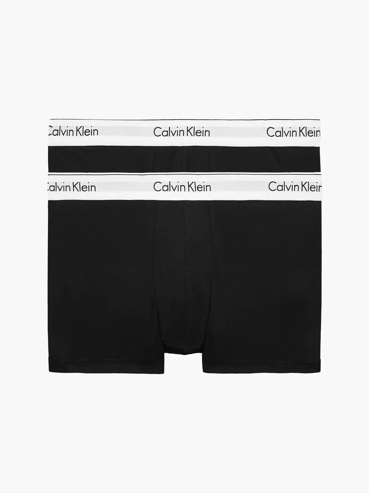 Calvin Klein 2P TRUNK Erkek Siyah Boxer Set