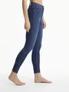 Calvin Klein HIGH RISE SUPER SKIN Kadın Mavi Kot Pantolon