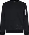 Calvin Klein PW - Pullover Erkek Siyah Sweatshirt