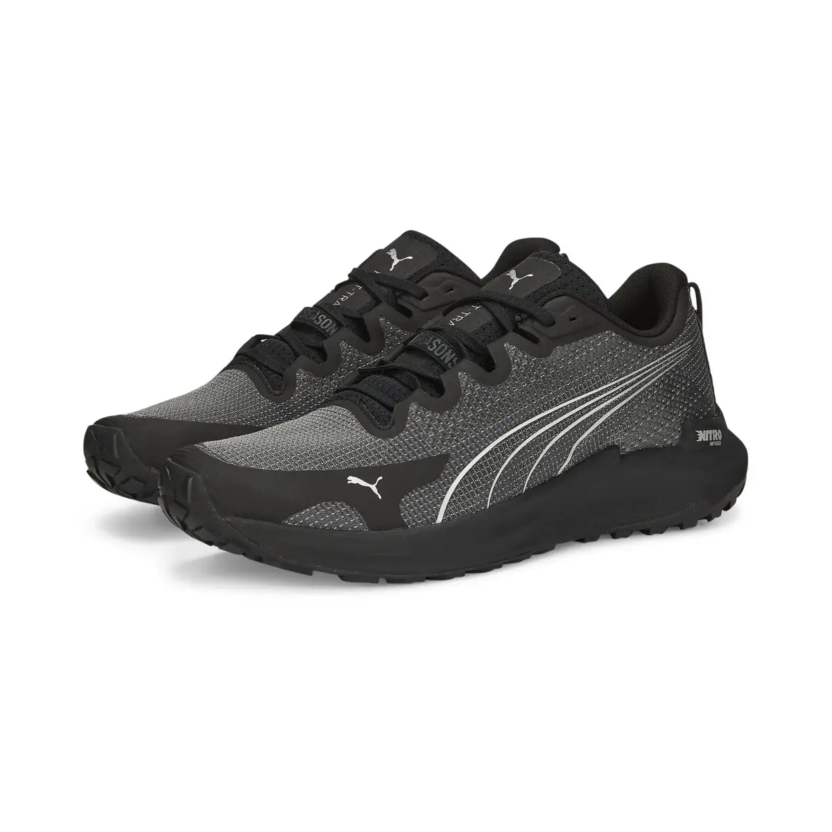 Puma Fast-Trac Nitro Siyah Erkek Günlük Spor Ayakkabı
