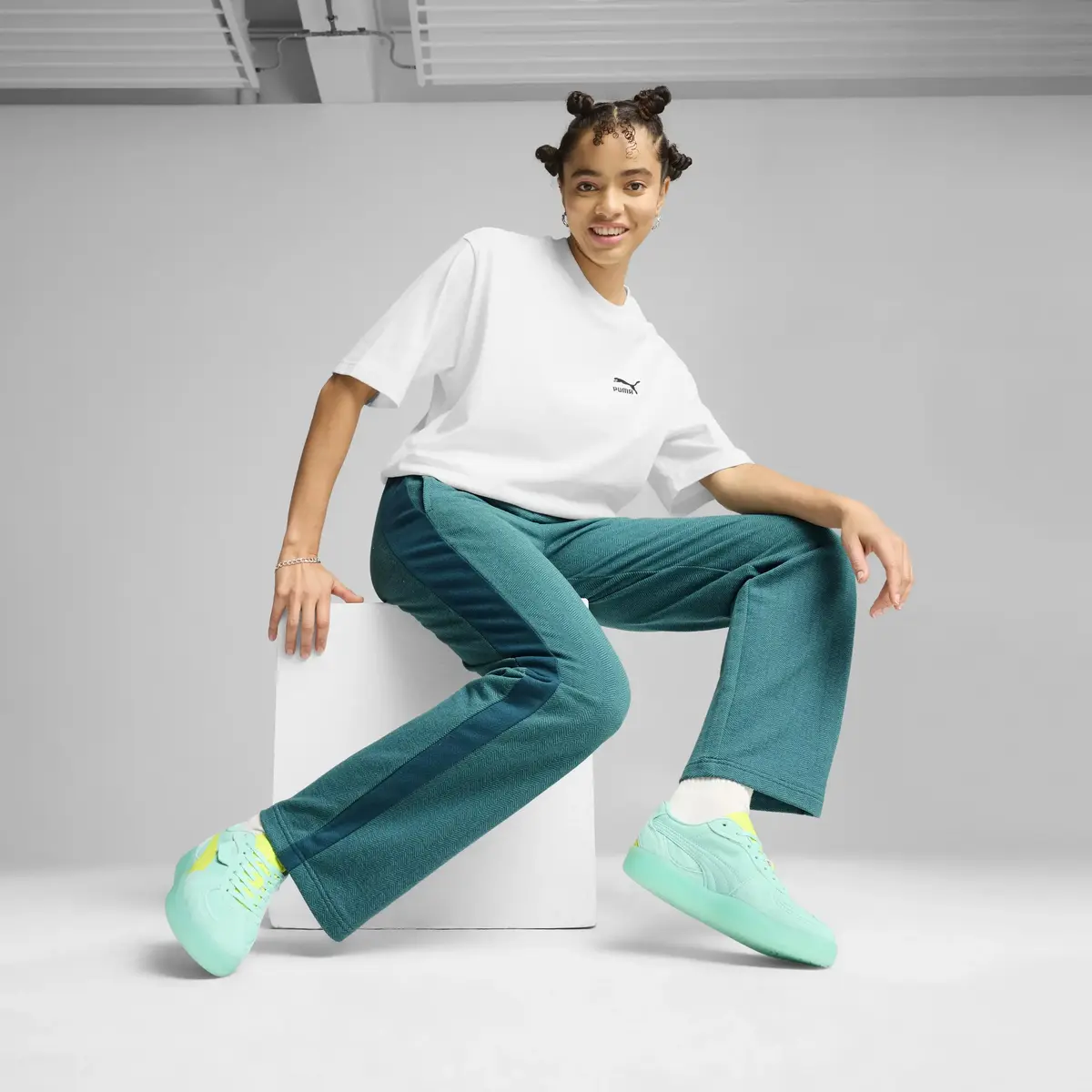 Puma Palermo LaModa Xtra Wns Mavi Kadın Günlük Spor Ayakkabı