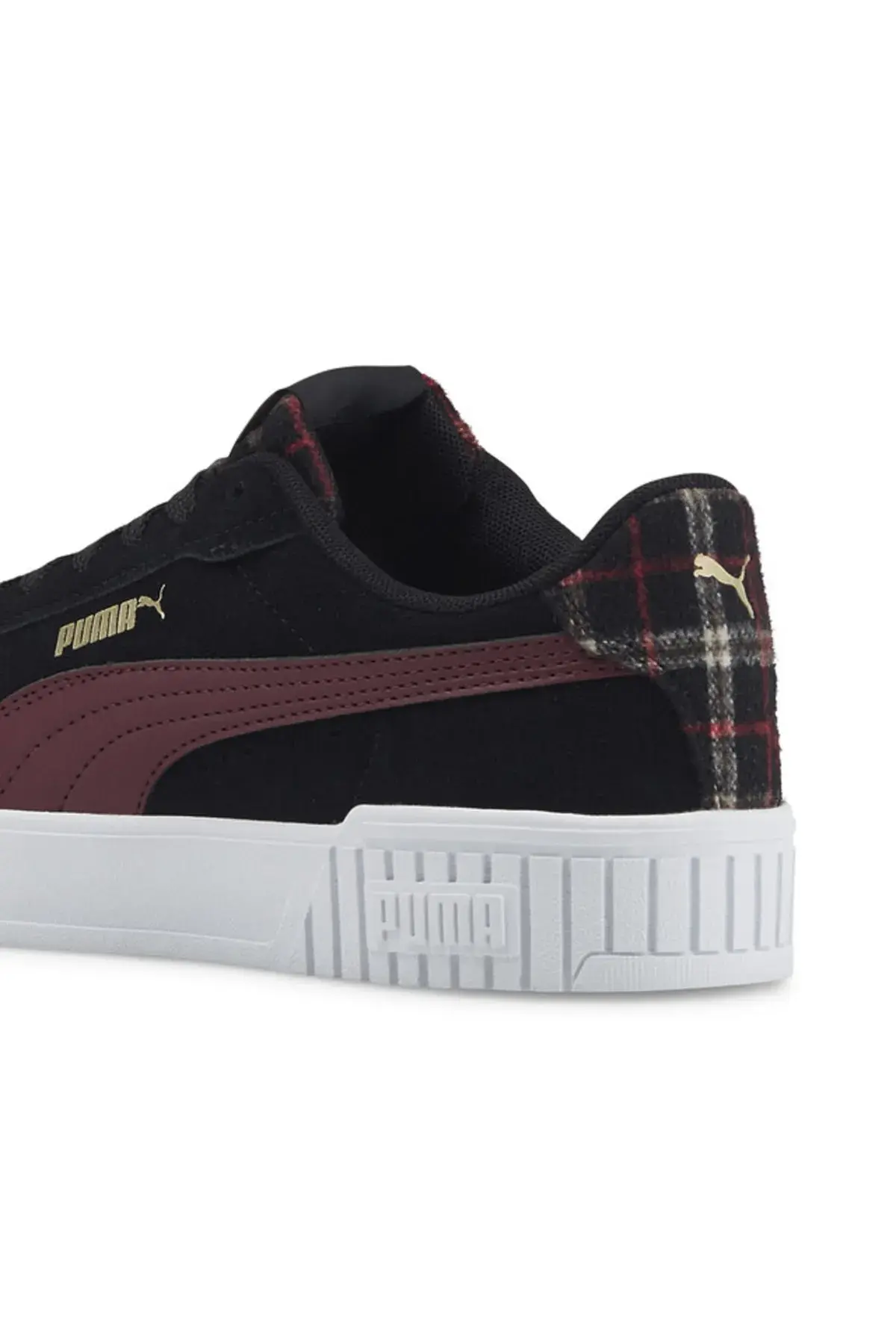 Puma Carina 2.0 Tartan Siyah Kadın Günlük Spor Ayakkabı