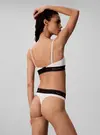 Calvin Klein LIGHTLY LINED BRALET Beyaz Sporcu Sütyeni Bralet