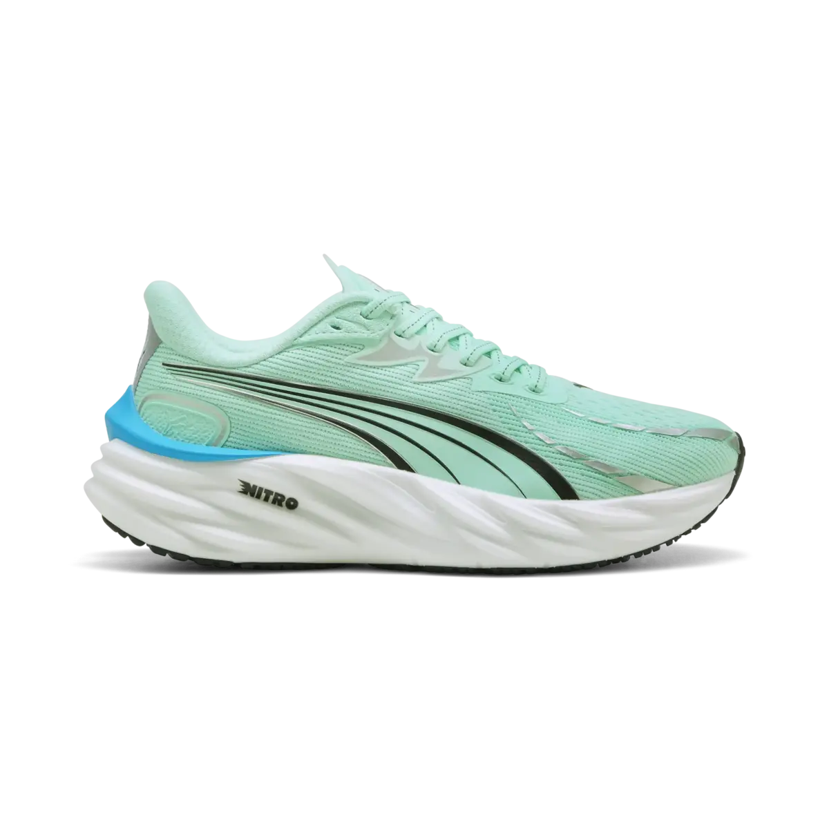Puma Velocity NITROTM4 Wns Yeşil Kadın Yürüyüş ve Koşu Ayakkabısı