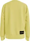 Calvin Klein INSTITUTIONAL LOGO S Erkek Sarı Sweatshirt