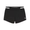 Puma W FLORAL RIBBON WOVEN SHORT Siyah Kadın Şort