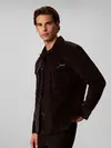 Calvin Klein LS CORDUROY EASY OVE, UB1 Siyah Erkek Ceket