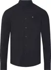 Calvin Klein POPLIN STRETCH SLIM, BEH Siyah Erkek Gömlek