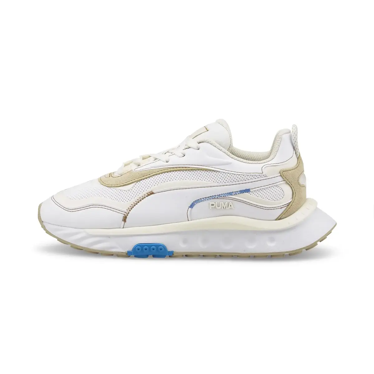 Puma Wild Rider Unfold Infuse Wns Beyaz Kadın Günlük Spor Ayakkabı