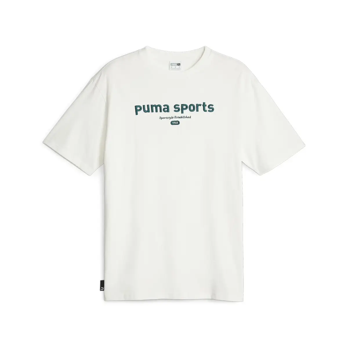 Puma TEAM Graphic Tee Beyaz Erkek T-Shirt
