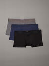 Calvin Klein LOW RISE TRUNK 3PK Erkek Siyah Boxer Set