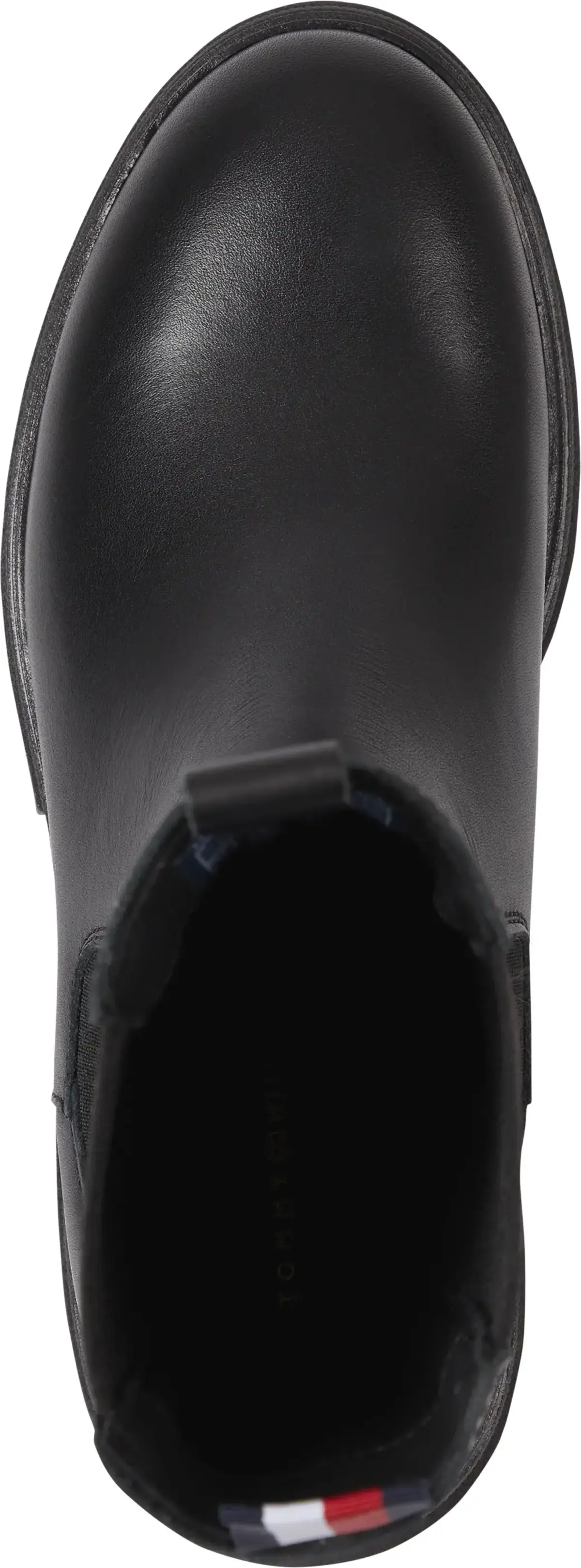 Tommy Hilfiger MONOCHROMATIC CHELSE Kadın Siyah Bot