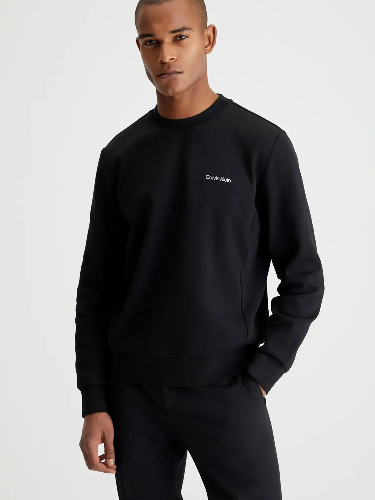 Calvin Klein Siyah Erkek Sweatshirt & Hoodie