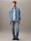 Calvin Klein GARMENT DYE TEE Gri Erkek Tişört