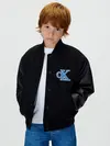 Calvin Klein VARSITY JACKET Siyah Çocuk Ceket