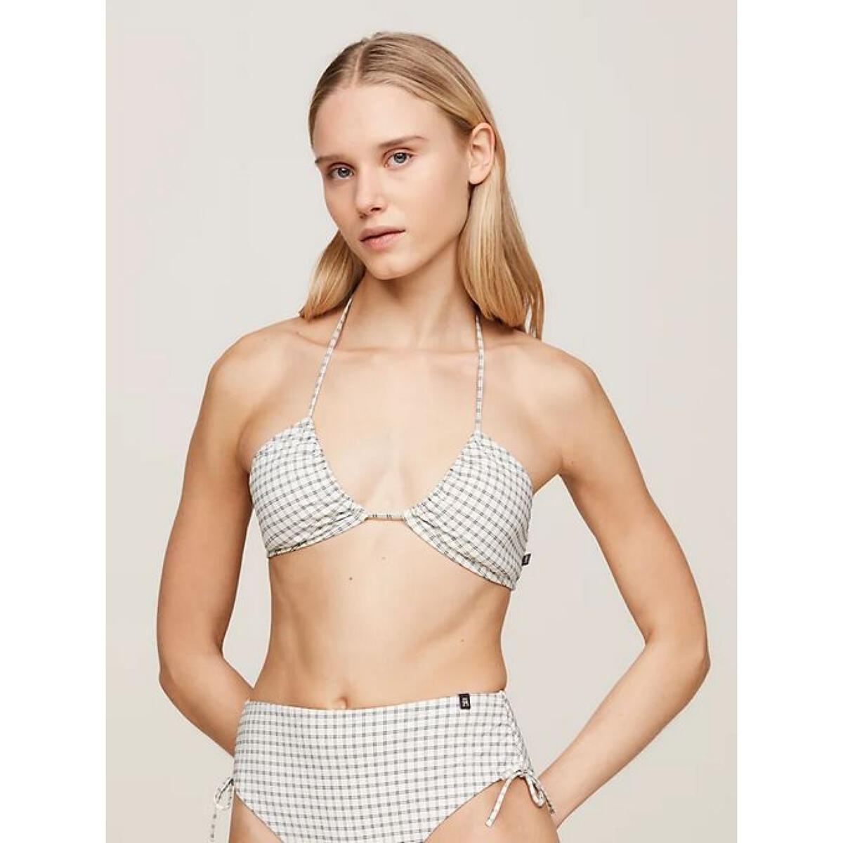 Tommy Hilfiger HALTER BANDEAU RP, 0GK Bej Kadın Bikini Üstü