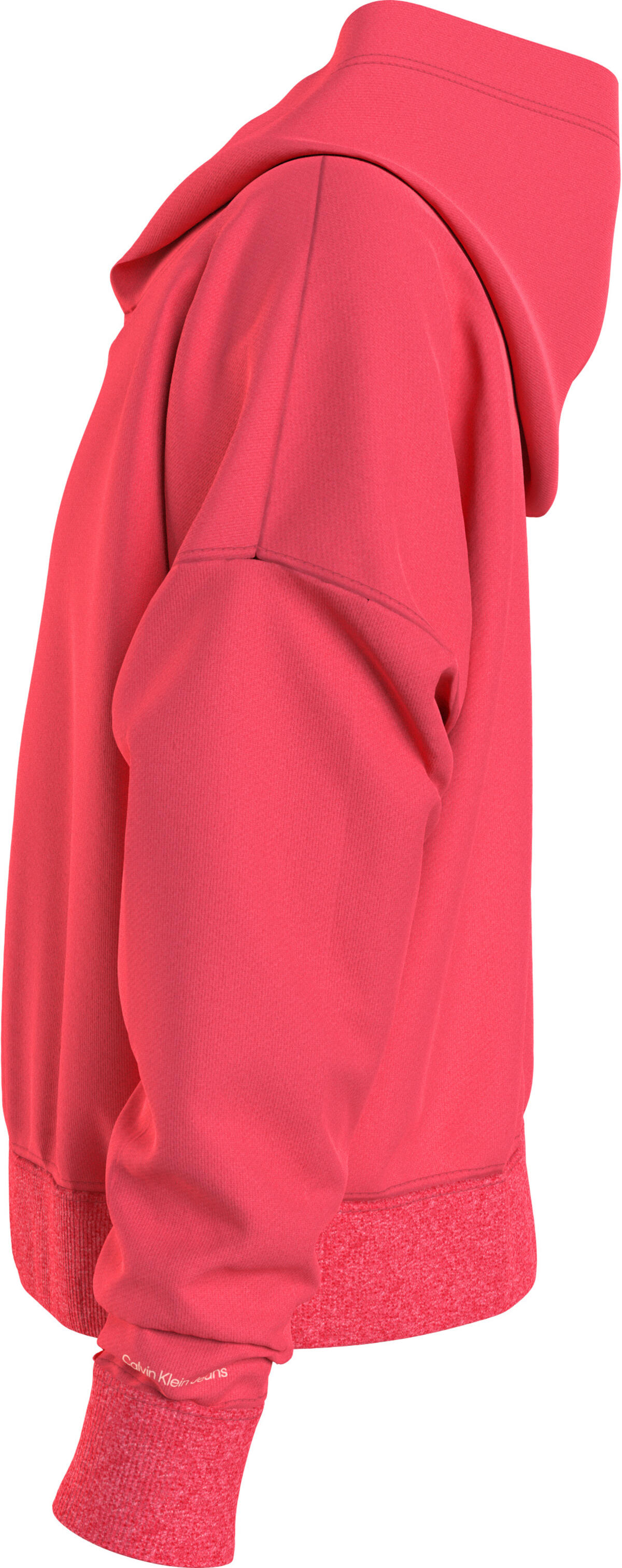 Calvin Klein CK LOGO BOXY HOODIE Kadın Pembe Hoodie