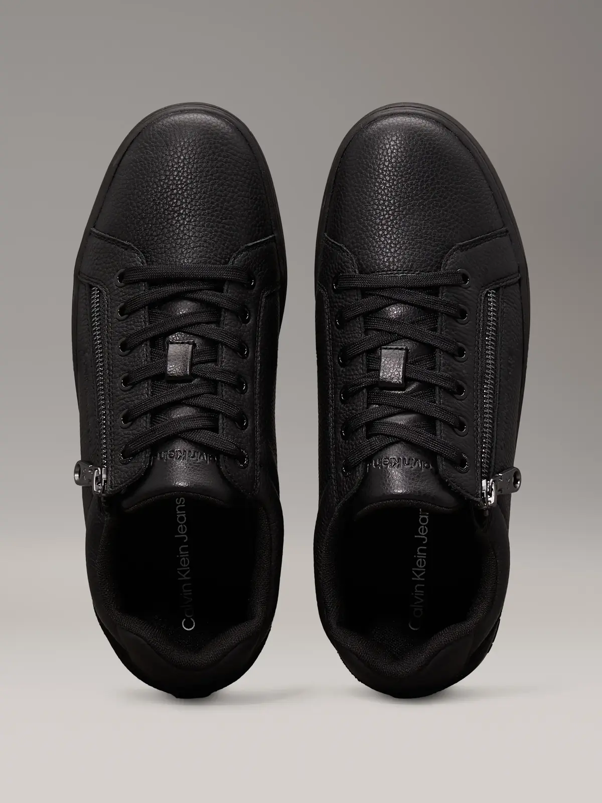 Calvin Klein CLASSIC CUPSOLE ZIP, 0GJ Siyah Erkek Spor Ayakkabı & Sneaker