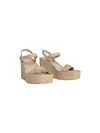 Calvin Klein WEDGE 70 SNDL WEBBIN Kahverengi Kadın Sandalet