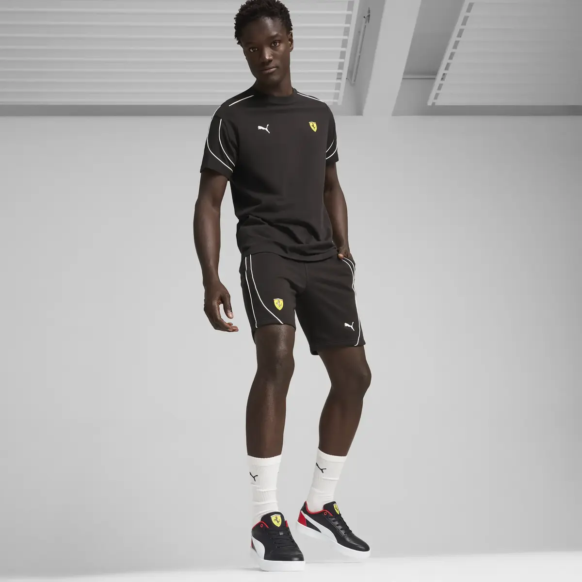 Puma Ferrari Caven 2.0 Siyah Erkek Günlük Spor Ayakkabı