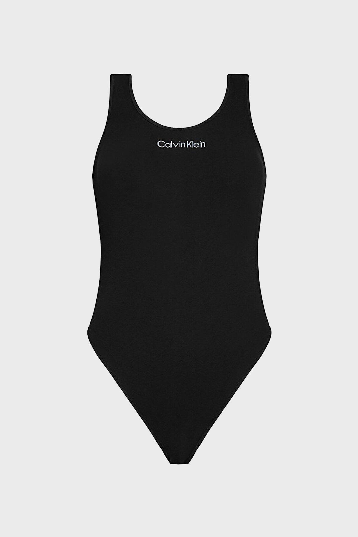 Calvin Klein ONE PIECE Siyah Kadın Mayo