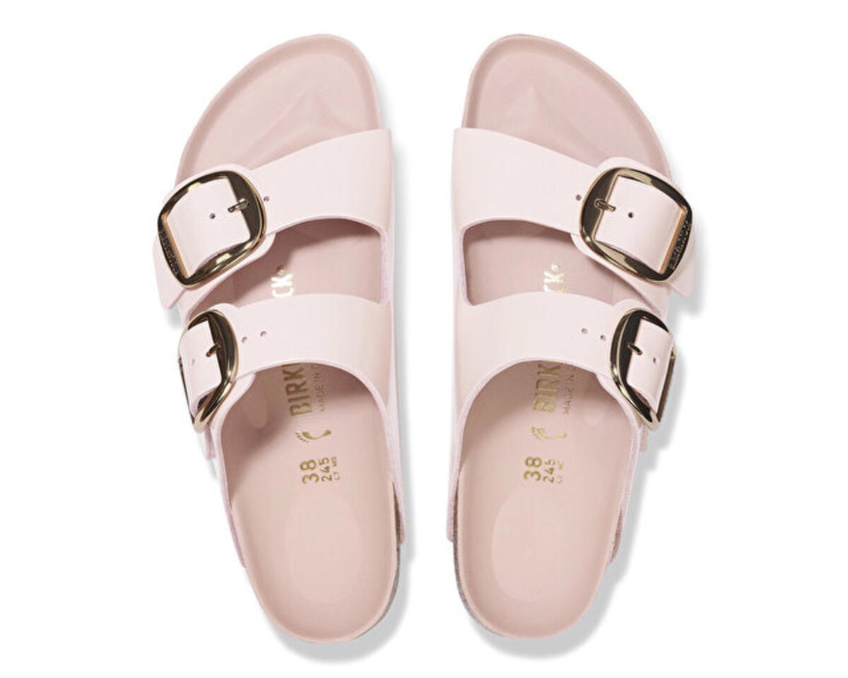 Birkenstock ARIZONA BIG BUCKLE NL HIGH SHINE Bej Kadın Terlik Birkenstock ARIZONA BIG BUCKLE NL HIGH SHINE Bej Kadın Terlik