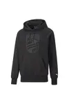Puma Posterize Hoodie Siyah Erkek Basketbol Hoodie