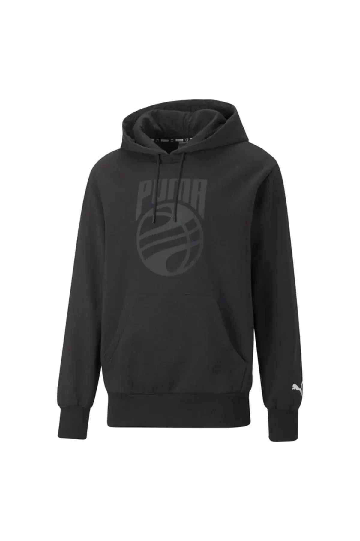 Puma Posterize Hoodie Siyah Erkek Basketbol Hoodie
