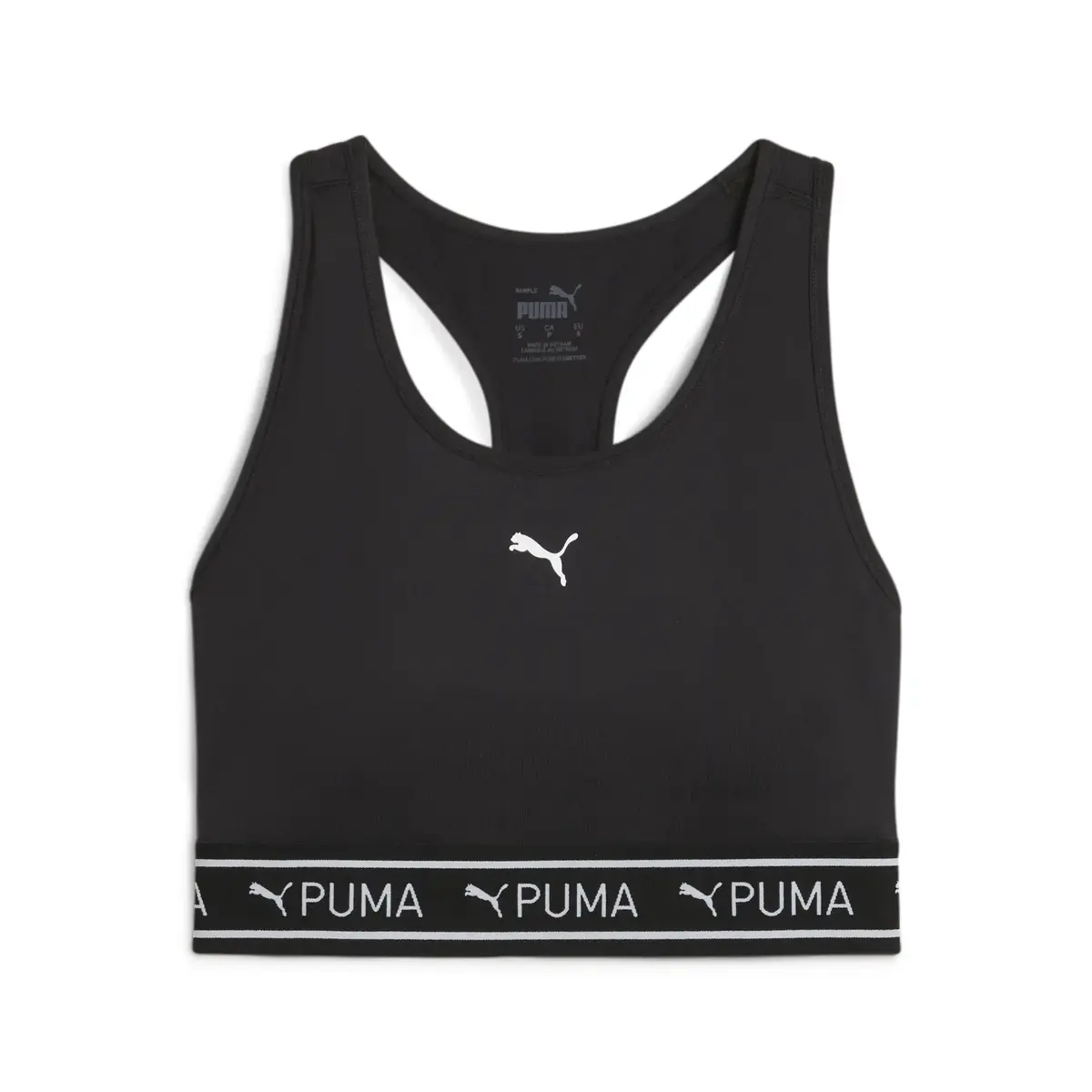 Puma 4KEEPS ELASTIC BRA - P Siyah Kadın Spor Sütyeni/Bra