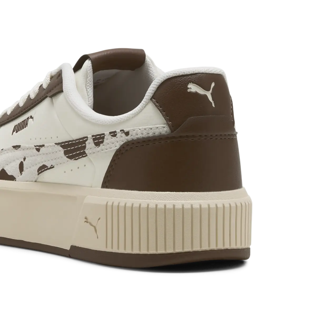 Puma Carina Mia WILD Kahverengi Kadın Spor Ayakkabı & Sneaker
