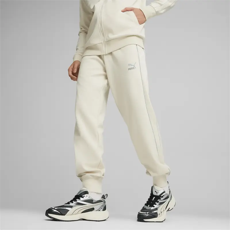 Puma T7 Track Pants Beyaz Erkek Eşofman Altı