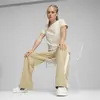 Puma ICONIC T7 Straight leg Track Pants TR Açık Kahve Kadın Eşofman Altı
