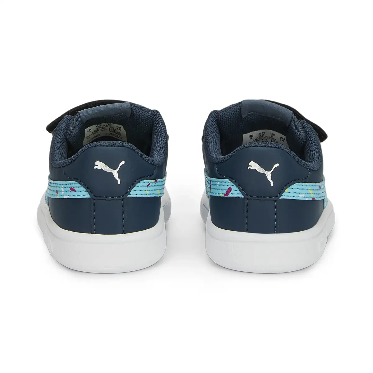 Puma Smash v2 Crush V Inf Lacivert Kız Çocuk Günlük Spor Ayakkabı