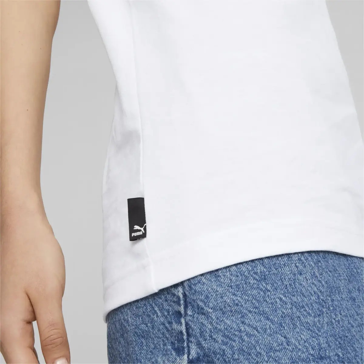 Puma DOWNTOWN PRIDE Tee Beyaz Unisex T-Shirt