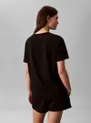 Calvin Klein REGULAR SS TEE, UB1 Siyah Kadın T-Shirt