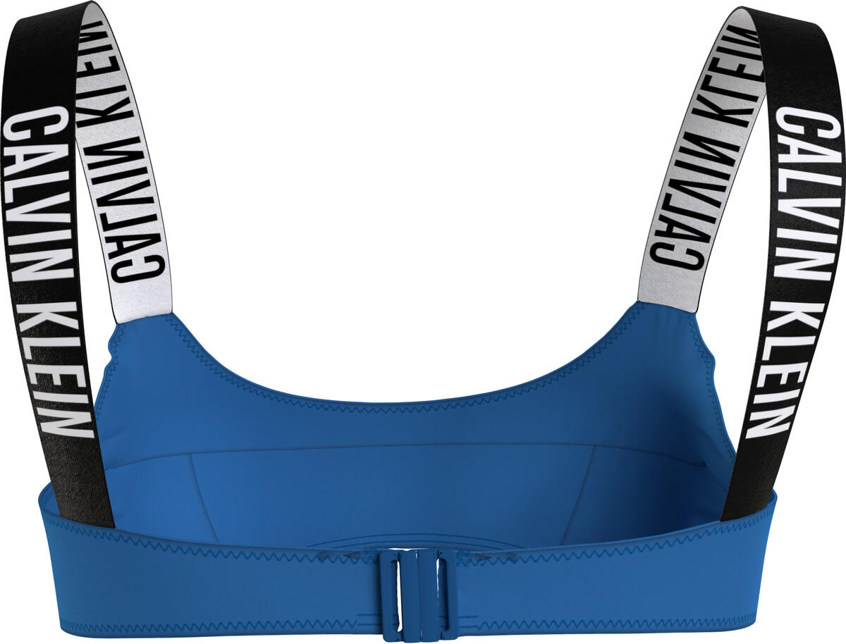 Calvin Klein BRALETTE-UW Kadın Mavi Bikini Üstü