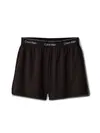 Calvin Klein WO - WOVEN SHORT, UB1 Siyah Kadın Şort