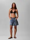 Calvin Klein HALTER TRIANGLE Siyah Askılı Bikini Üst