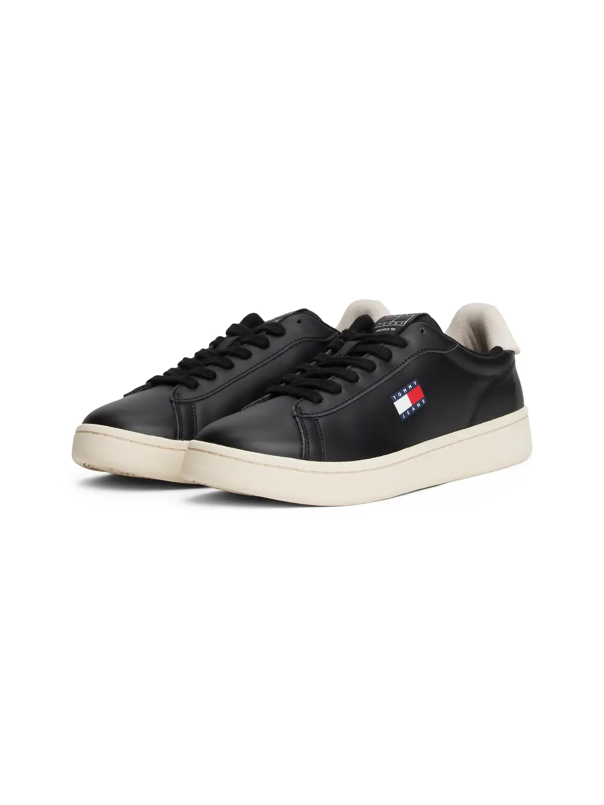 Tommy Hilfiger TJW ARCHIVE COURT Siyah Kadın Spor Ayakkabı & Sneaker