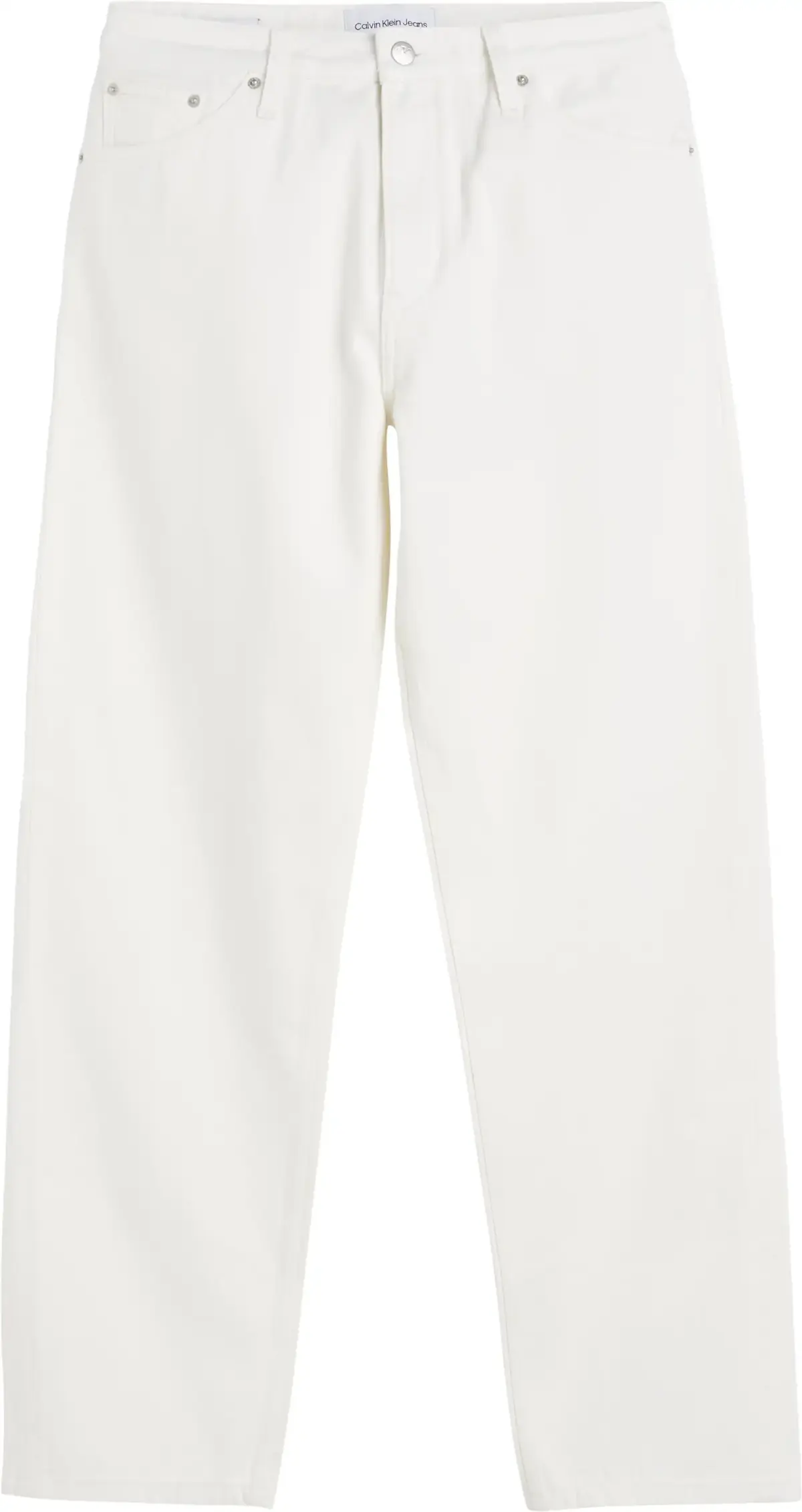 Calvin Klein 90'S STRAIGHT Kadın Beyaz Kot Pantolon