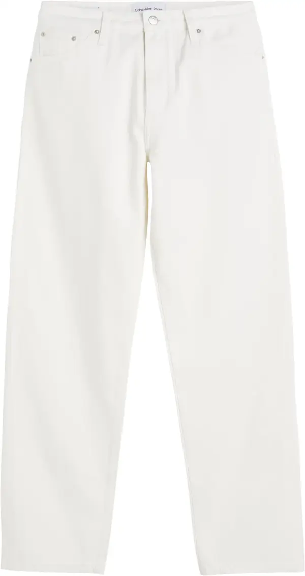 Calvin Klein 90'S STRAIGHT Kadın Beyaz Kot Pantolon