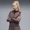 Puma T7 Jacket Mor Kadın Fermuarlı Üst