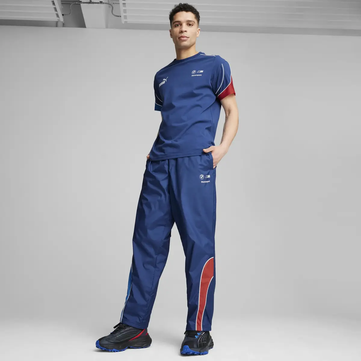 Puma BMW MMS Archive Pants Mavi Erkek Eşofman Altı