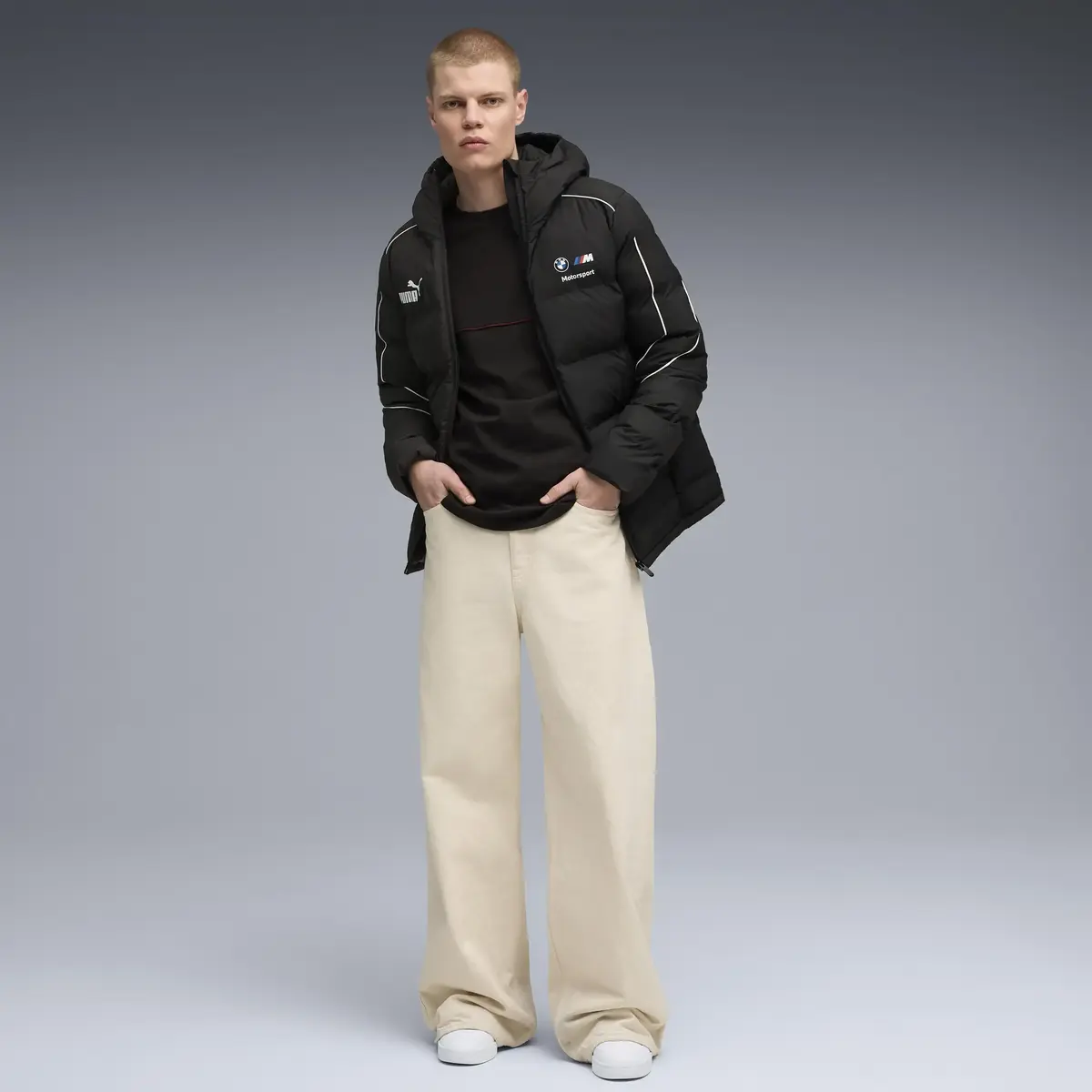 Puma BMW MMS MT7+ Eco Puffer Jkt Siyah Erkek Mont